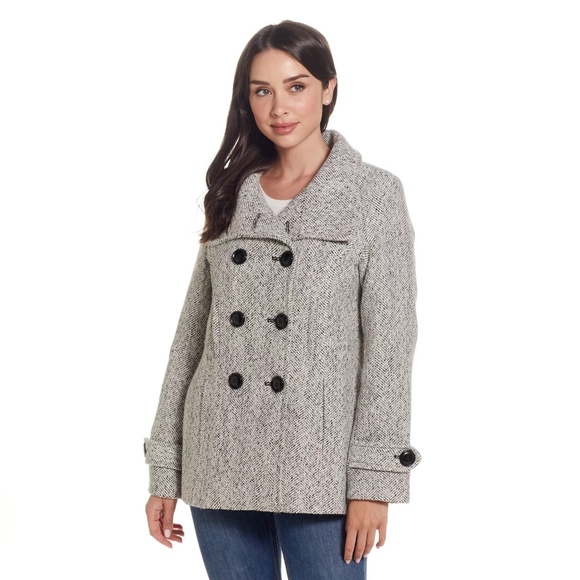 Women's Gallery Wool Peacoat - Picture 1 of 5